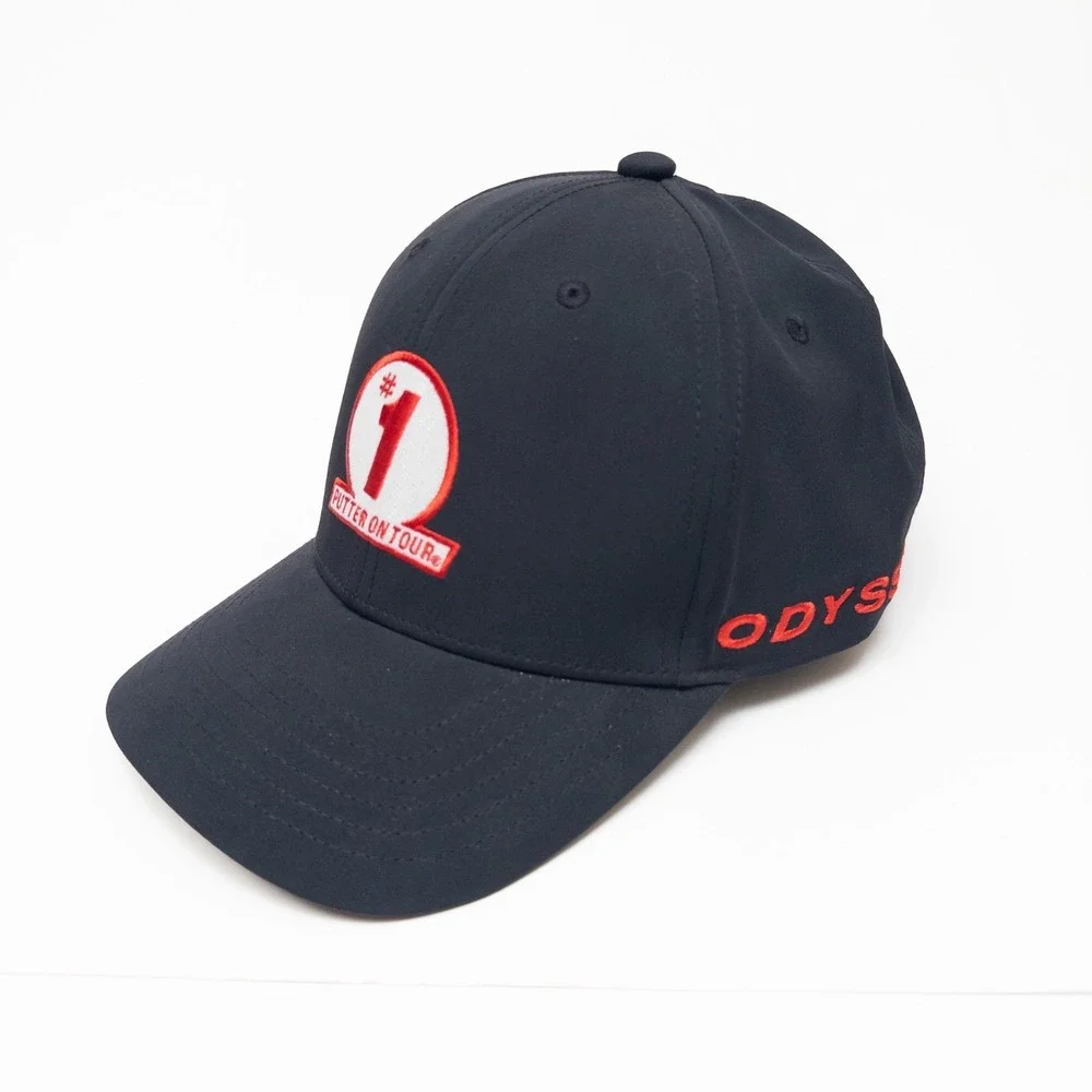 New Golf Hat Black Callaway Odyssey #1 Putter‎ On Tour Adjustable